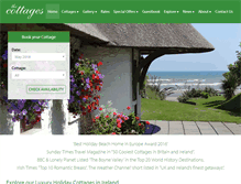 Tablet Screenshot of cottages-ireland.com